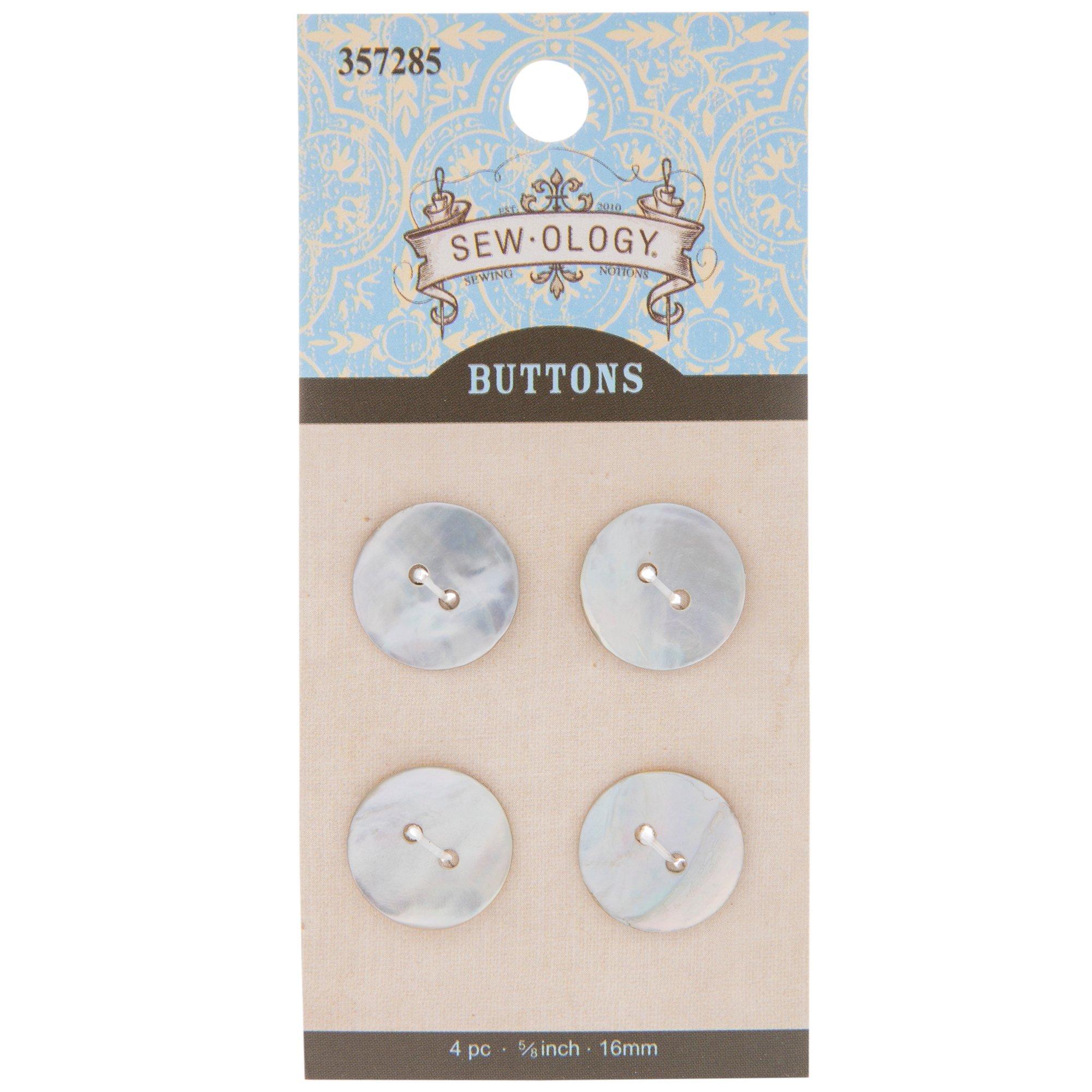 Round Shell Buttons | Hobby Lobby | 357285