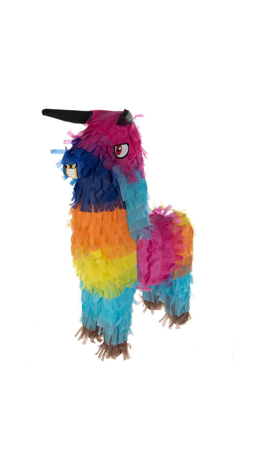 Mini piñata âne multicolore 20 x 18 cm - Vegaooparty