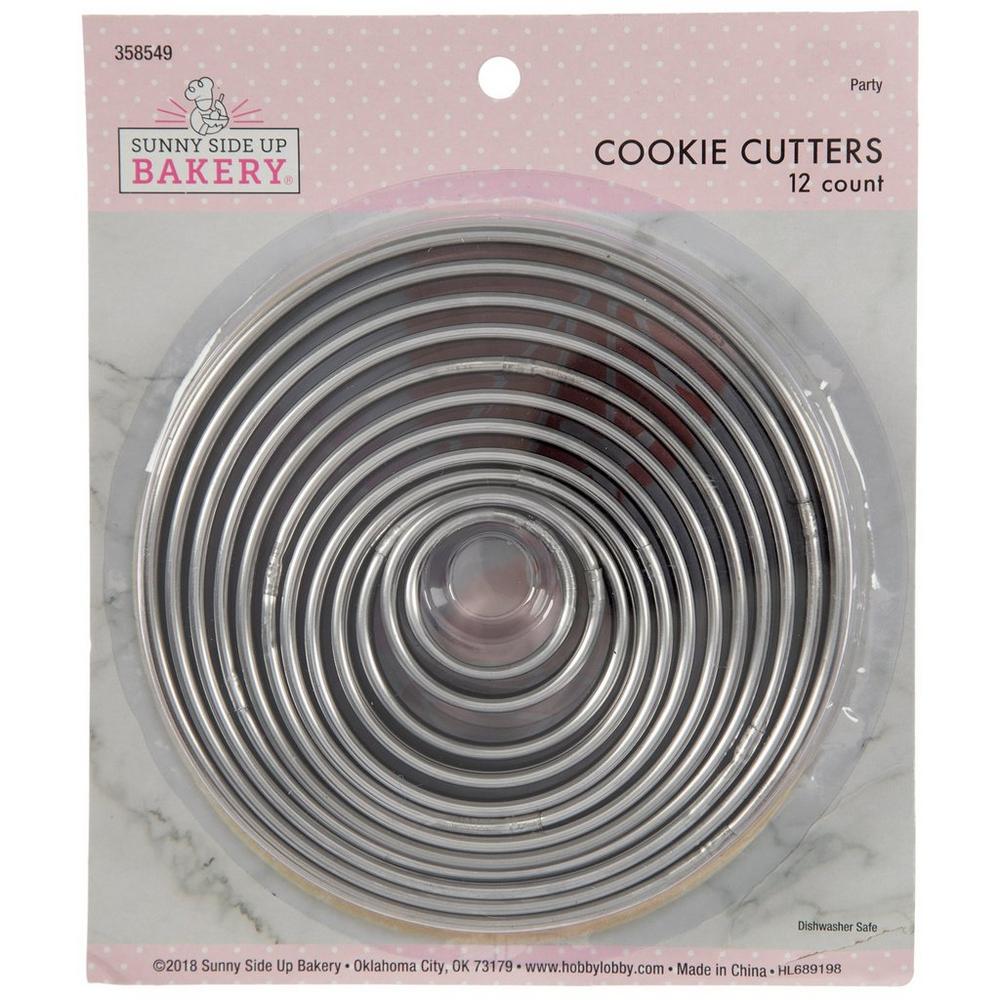 Round Metal Cookie Cutters