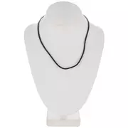 Black Round Velvet Necklace Cord - 17 1/2"
