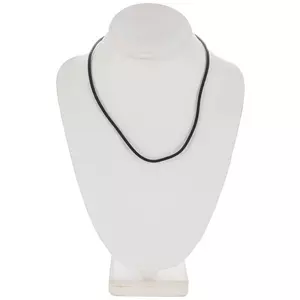 Black Round Velvet Necklace Cord - 17 1/2"