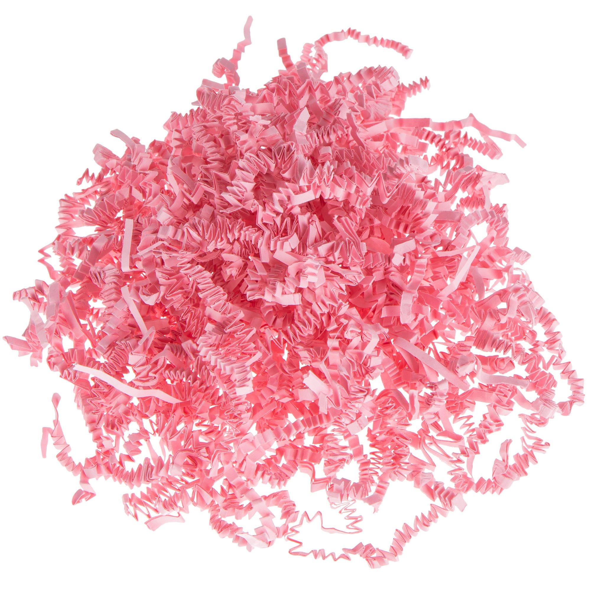 MTBHY 1/2 lb Crinkle Cut Paper Shred - Red