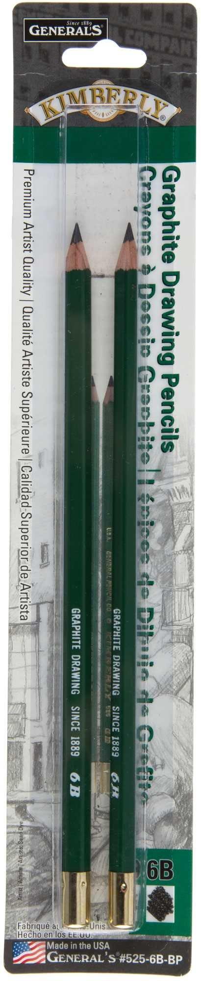 6B Kimberly Graphite Drawing Pencils - 2 Piece Set, Hobby Lobby