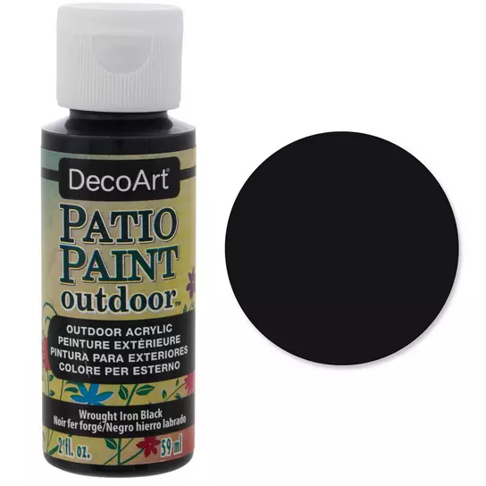 Patio Paint 2oz Wrought Iron Black