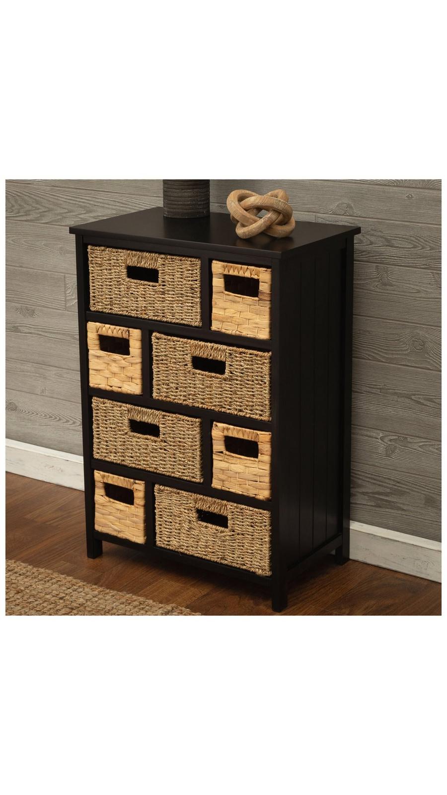 Black Tan Modern Boho Storage Cabinet Hobby Lobby 369272