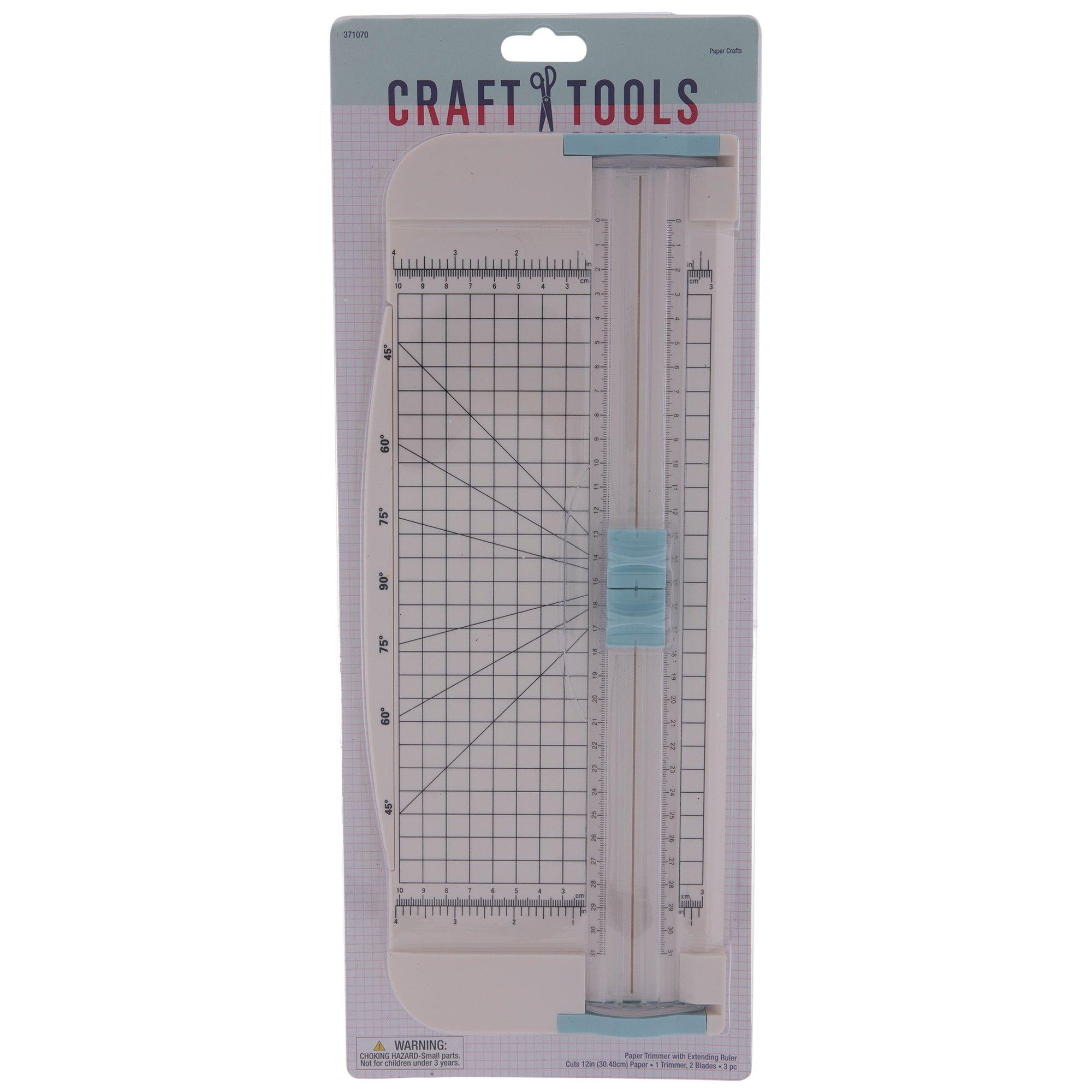 Cricut Tools 12 Paper Trimmer Cutter Scoring Blade Extender Ruler