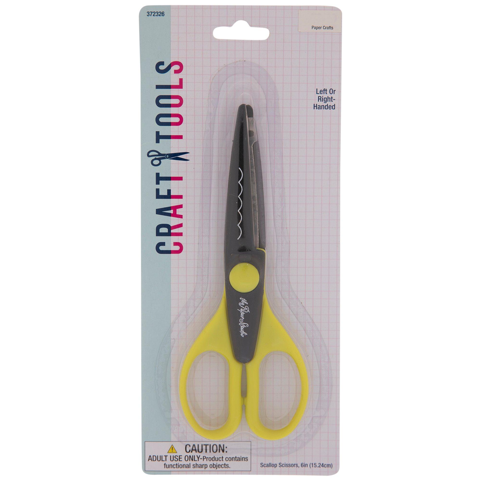 Scallop Edge Scissors 6" Hobby Lobby 372326