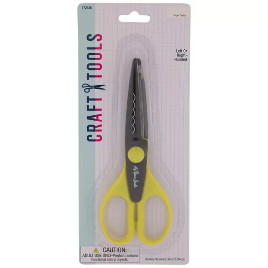 Snip, snip! Our scallop edged scissors are back in stock and this