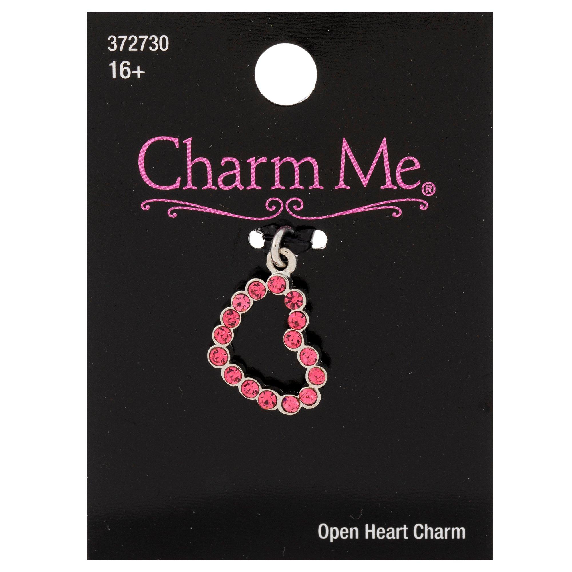 Heart Rhinestone Charms, Hobby Lobby