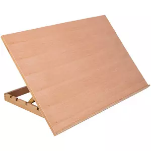 Super Solana Extra Large Adjustable Wood Desk Table Easel with Wide Storage  Drawer, Beechwood, Easel - Kroger