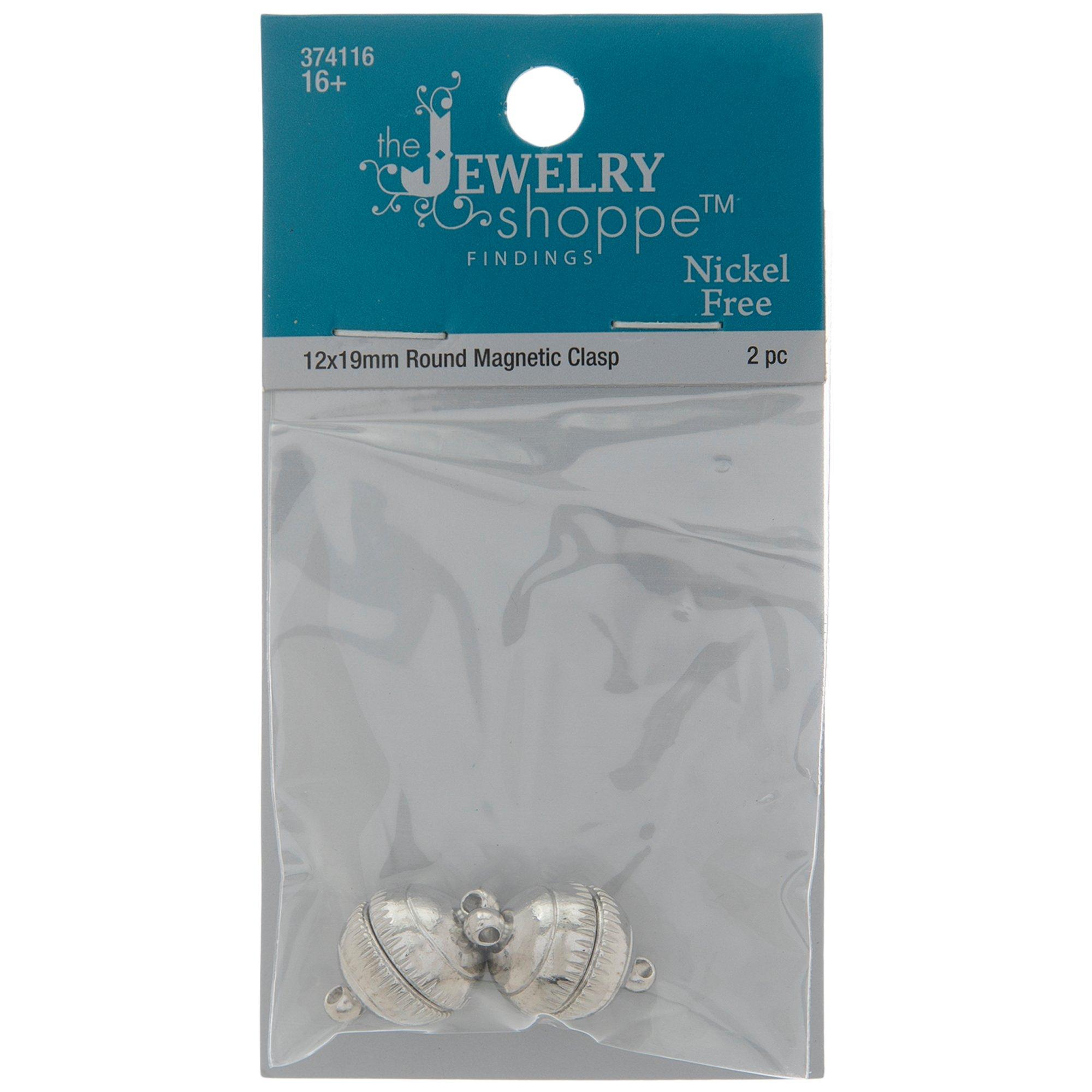 Round Magnetic Clasps - 12mm x 19mm, Hobby Lobby