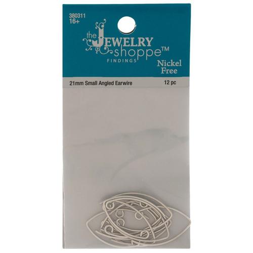 Small Angled Earwires  21mm