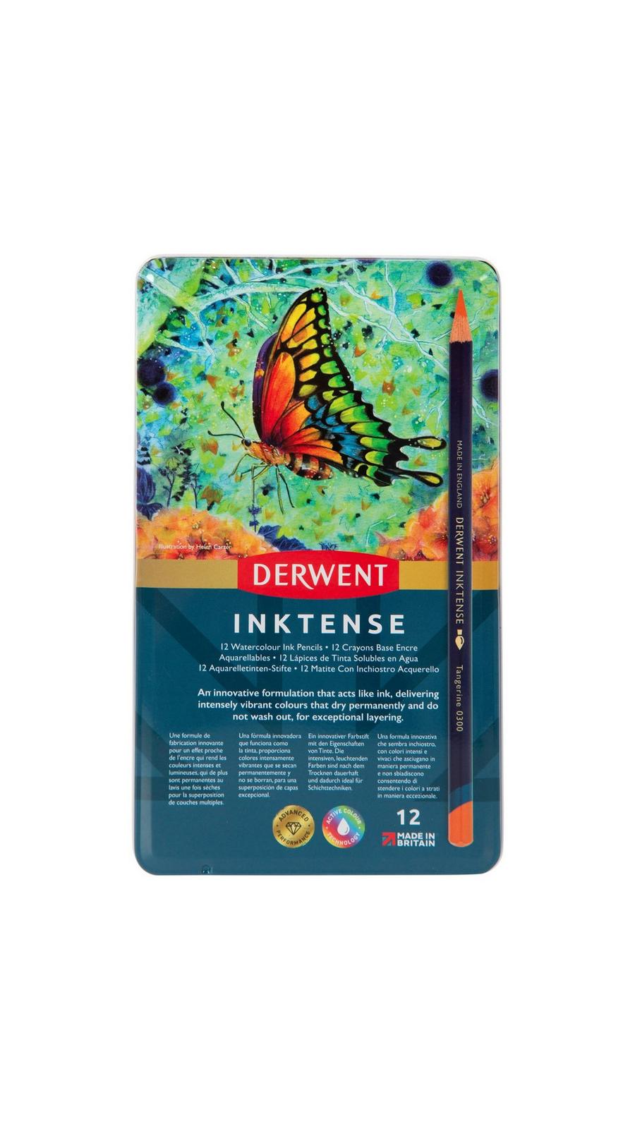 Derwent Inktense Watercolor Pencils - 12 Piece Set | Hobby Lobby