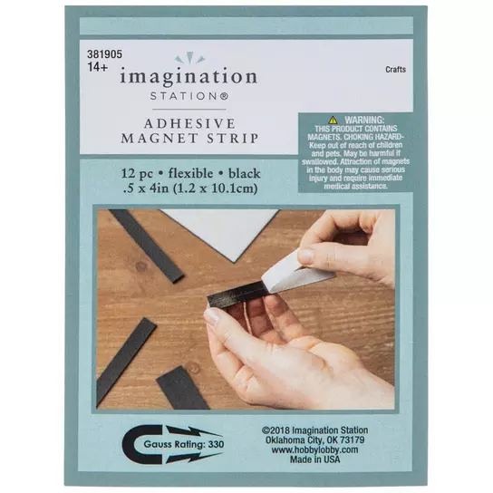Magnetic Adhesive Strips | Sticky Magnet Strips