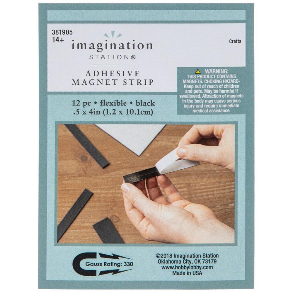 Self-Adhesive Magnetic Patch | 20mm x 40mm x 0.8mm | 1,000
