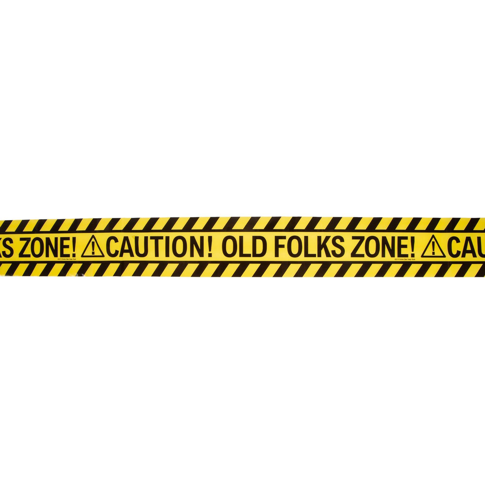 Old Folks Zone Caution Tape Hobby Lobby 383901