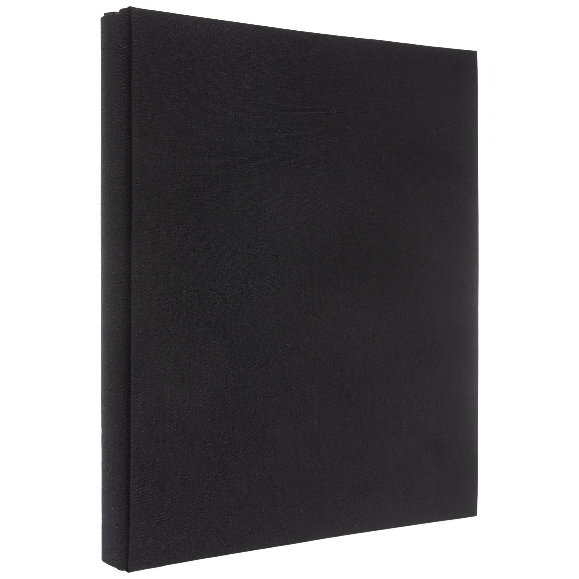Blank Scrapbook-7 1/2 X 6 1/2 Bare Chipboard Album-tabbed Blank