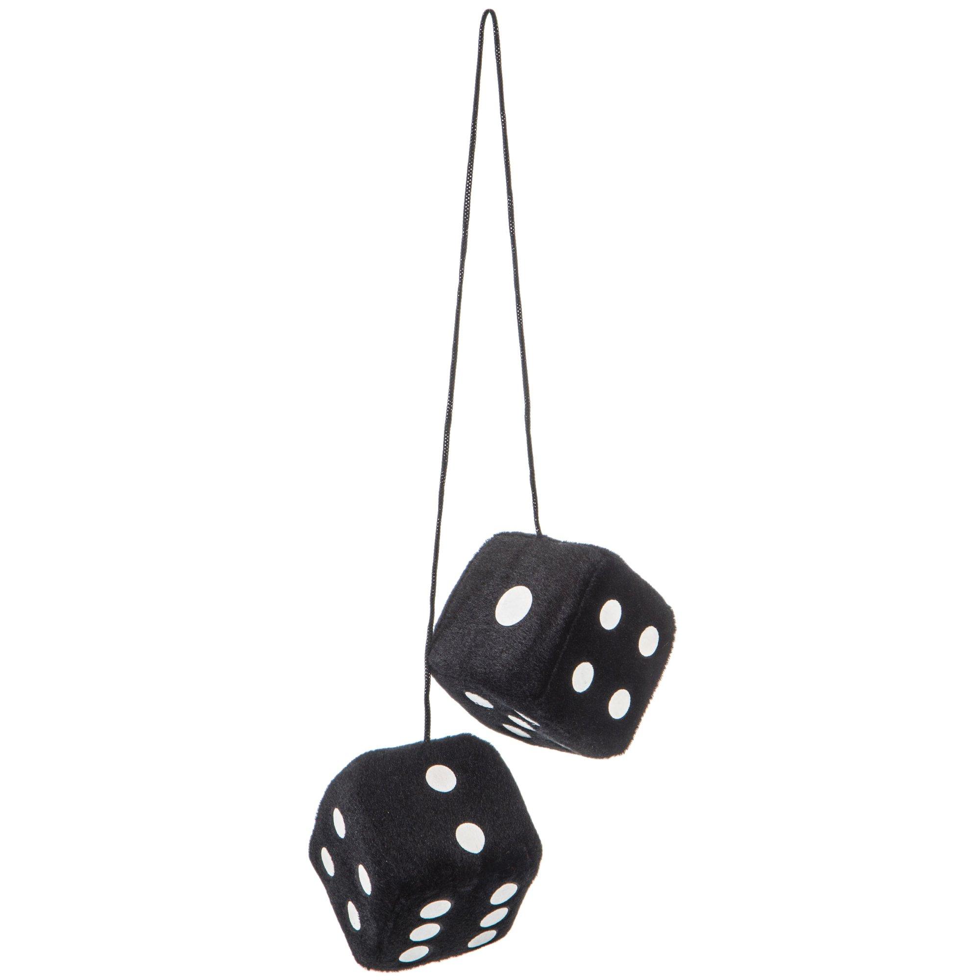 Black & White Fuzzy Dice, Hobby Lobby