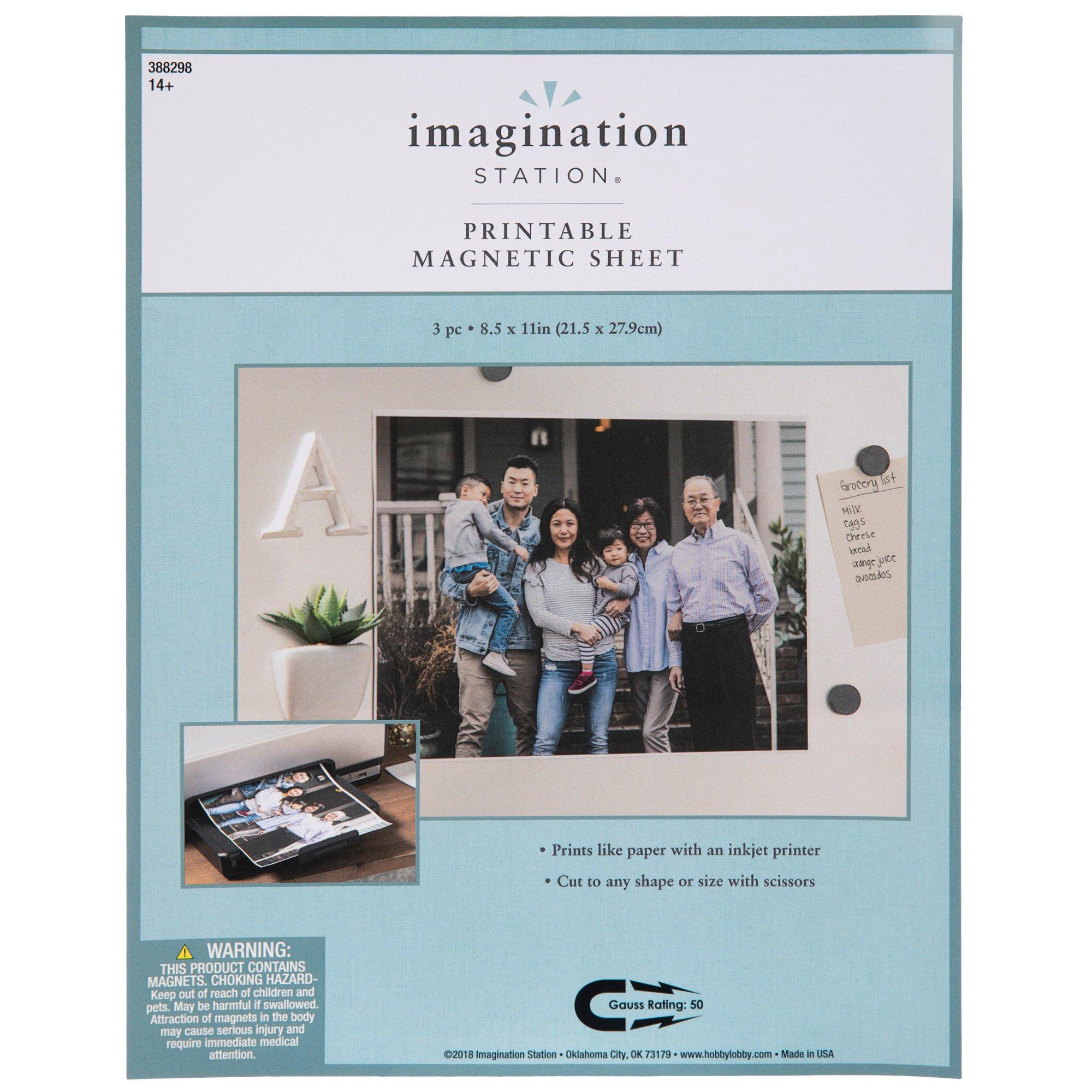 Inkjet Printable Magnetic Sheets