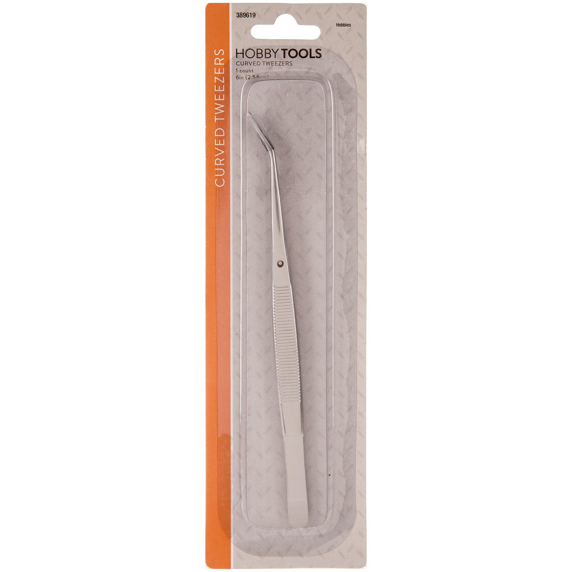 Curved Tweezers Hobby Lobby 389619