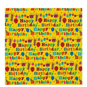 Purple and Orange Cow Print Birthday Wrapping Paper – Sprinkle Club