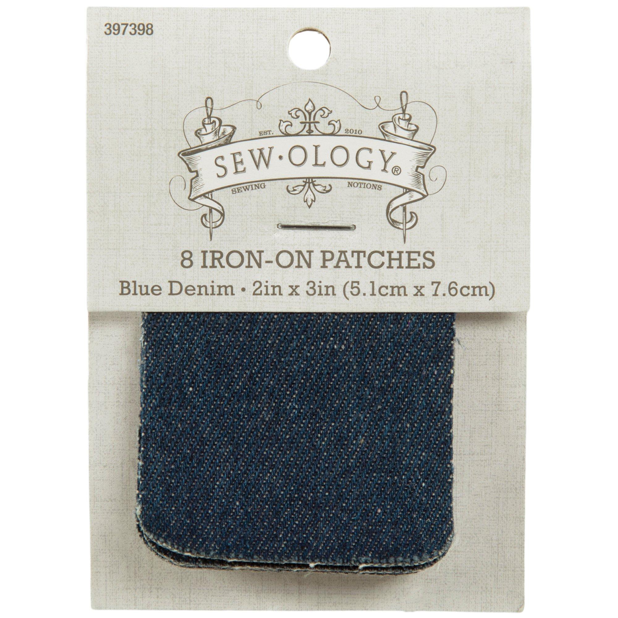 Blue Denim Iron-On Patches | Hobby Lobby | 397398