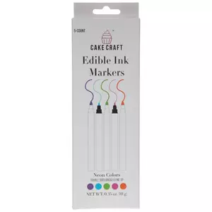 Edible Ink Markers - 5 Piece Set