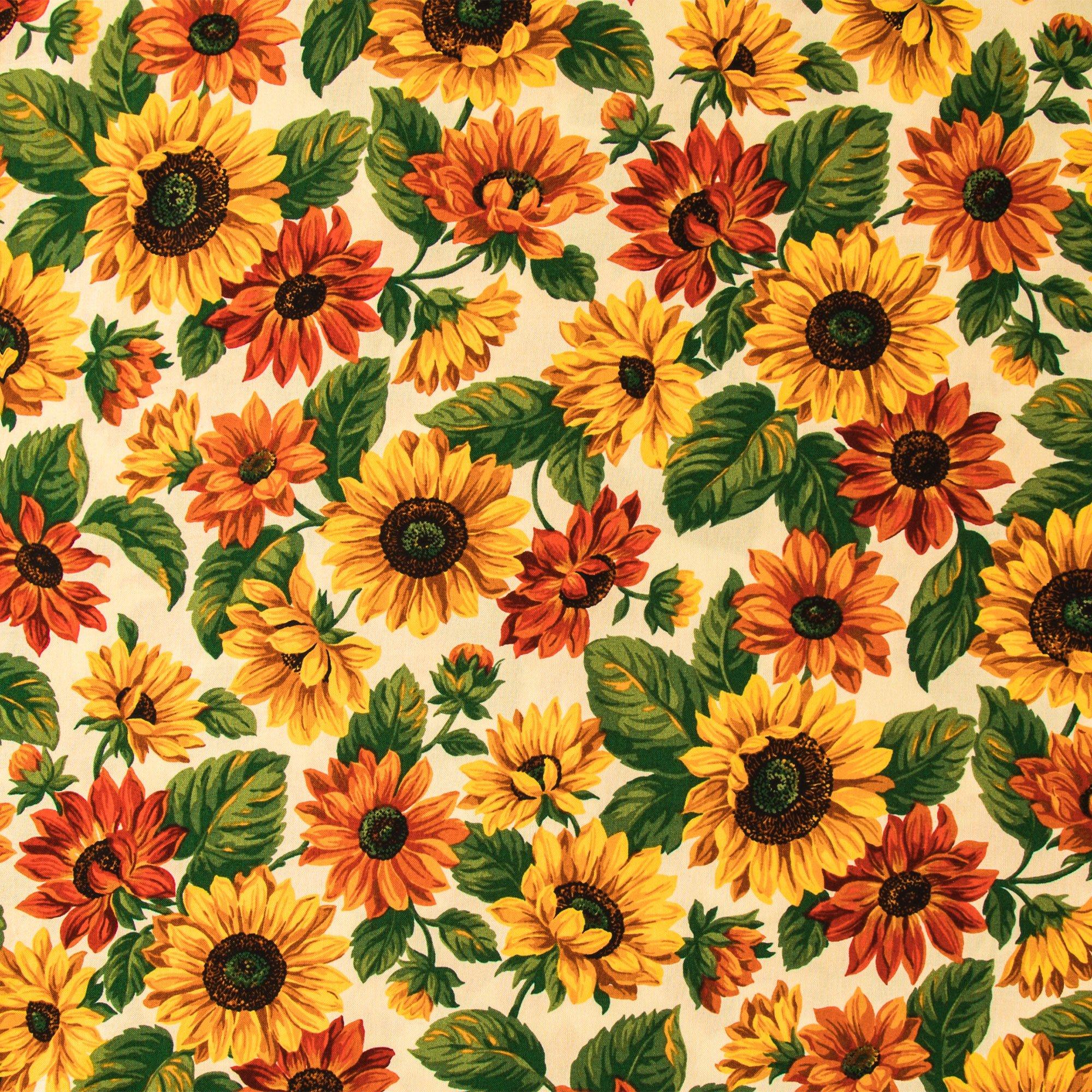 Sunflower Apparel Print Fabric