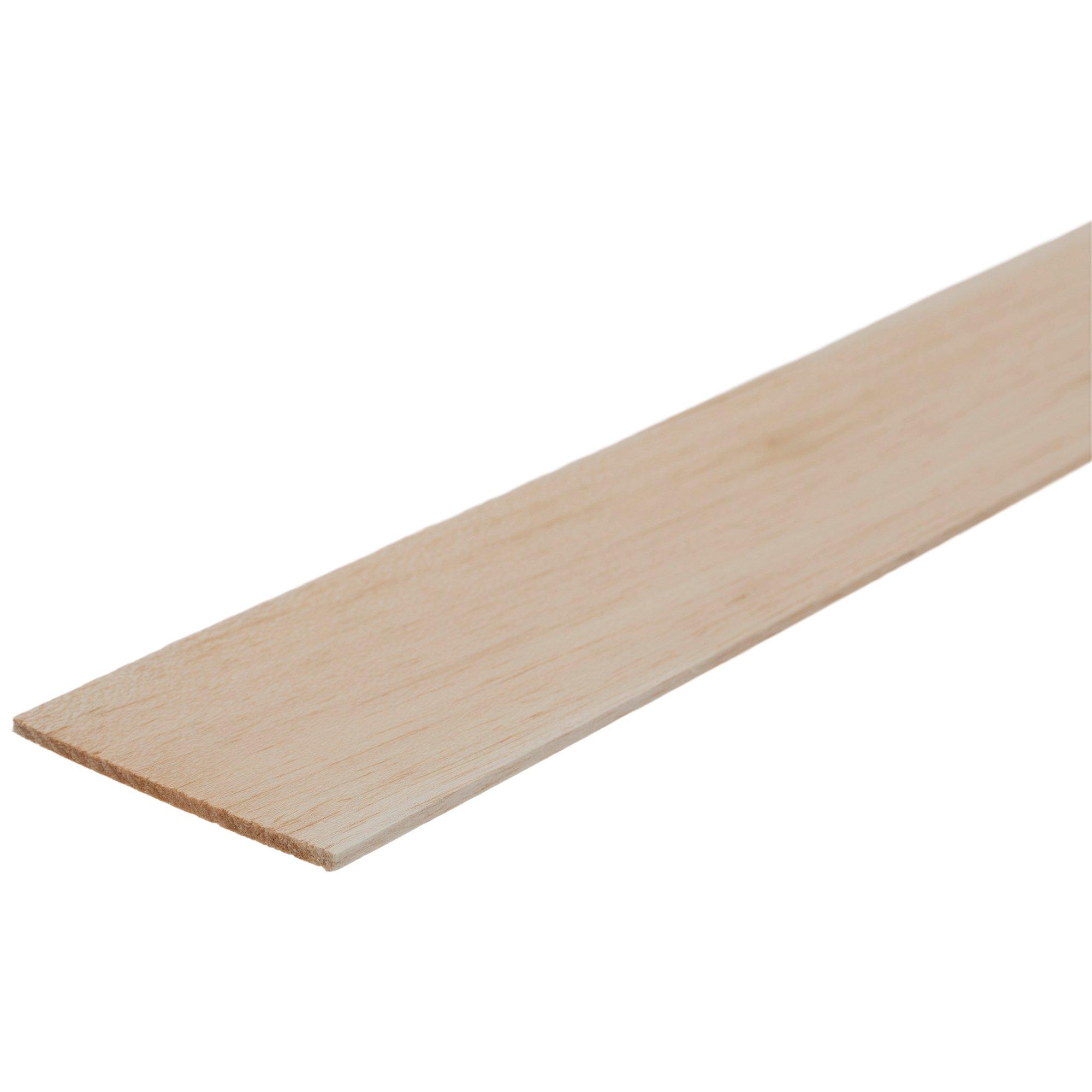 Balsa Wood Sheet - 4"