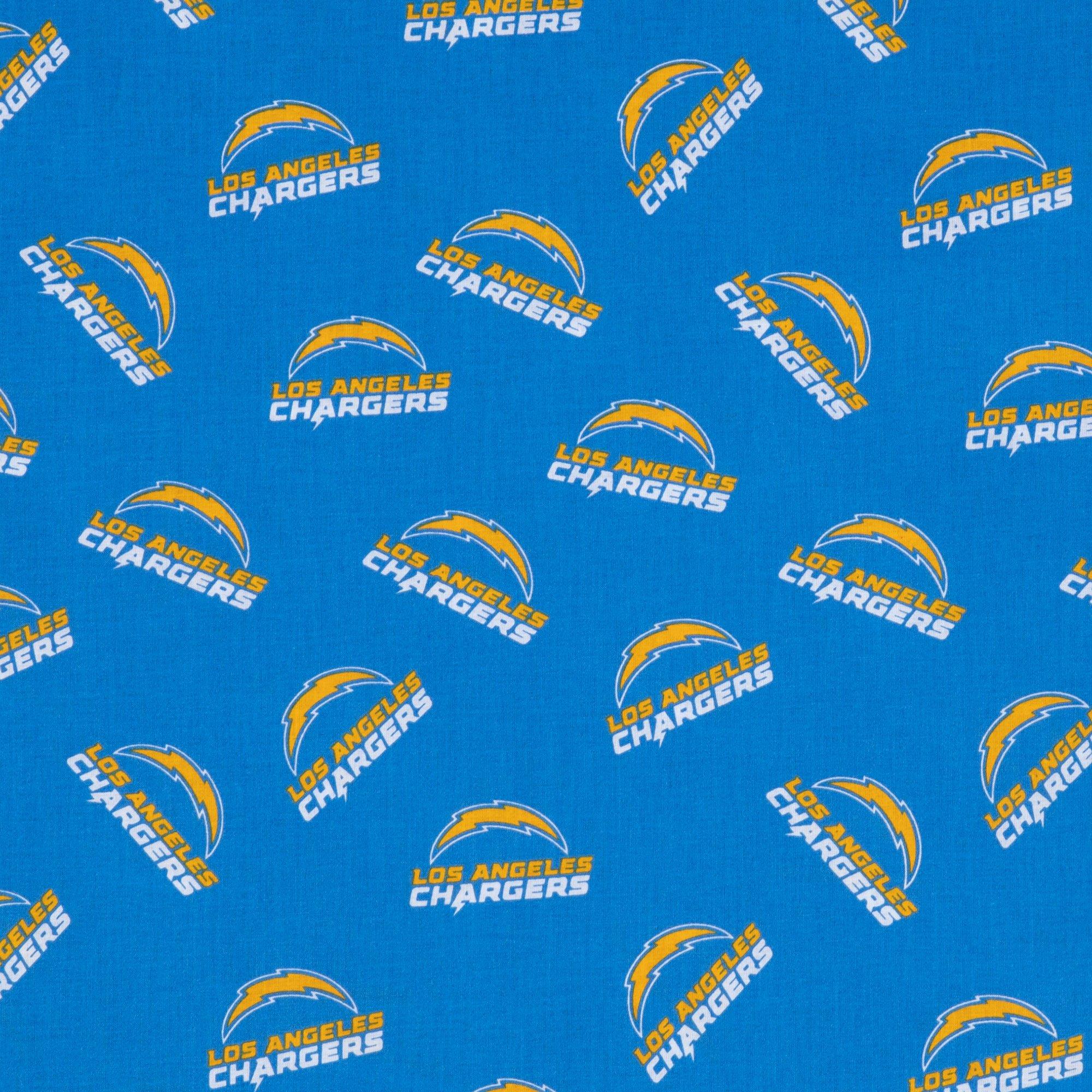 NFL Los Angeles Chargers Cotton Fabric Hobby Lobby 404061