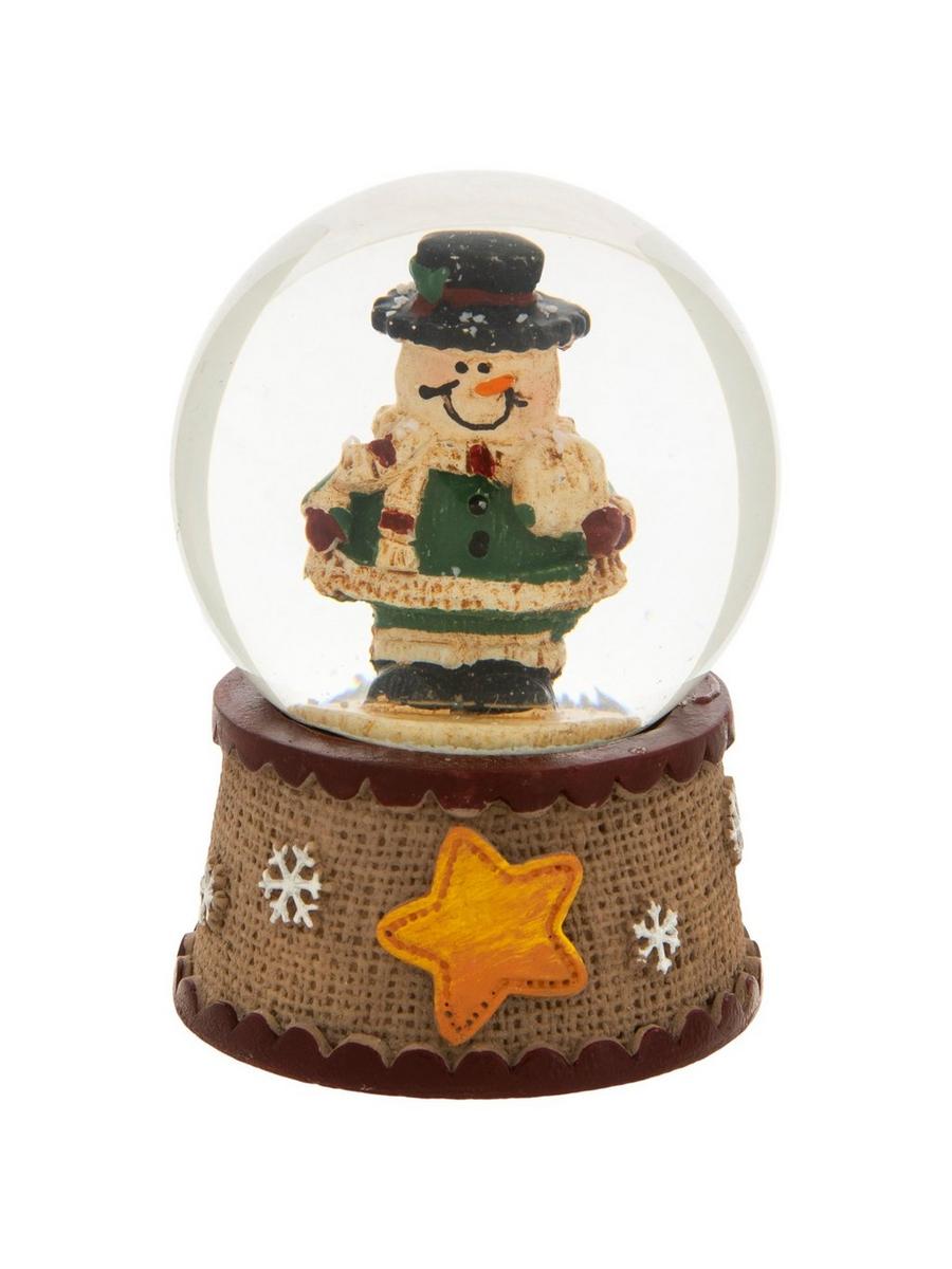 Snowball Snowman Mini Snow Globe | Hobby Lobby | 405367990