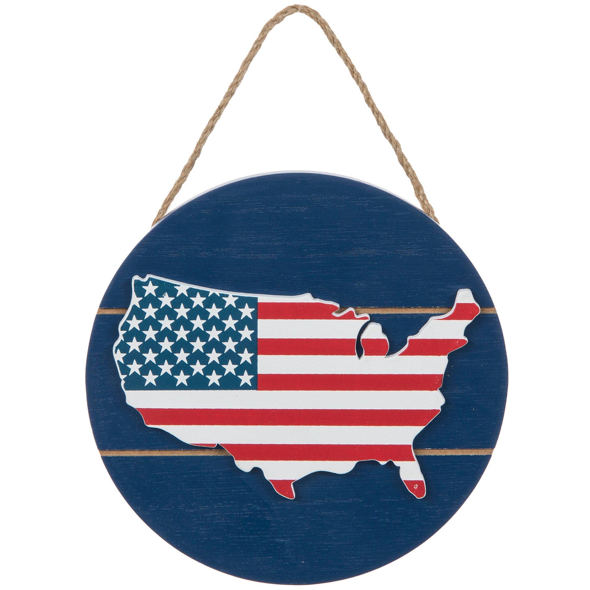 United States Shiplap Wood Ornament | Hobby Lobby | 405804612