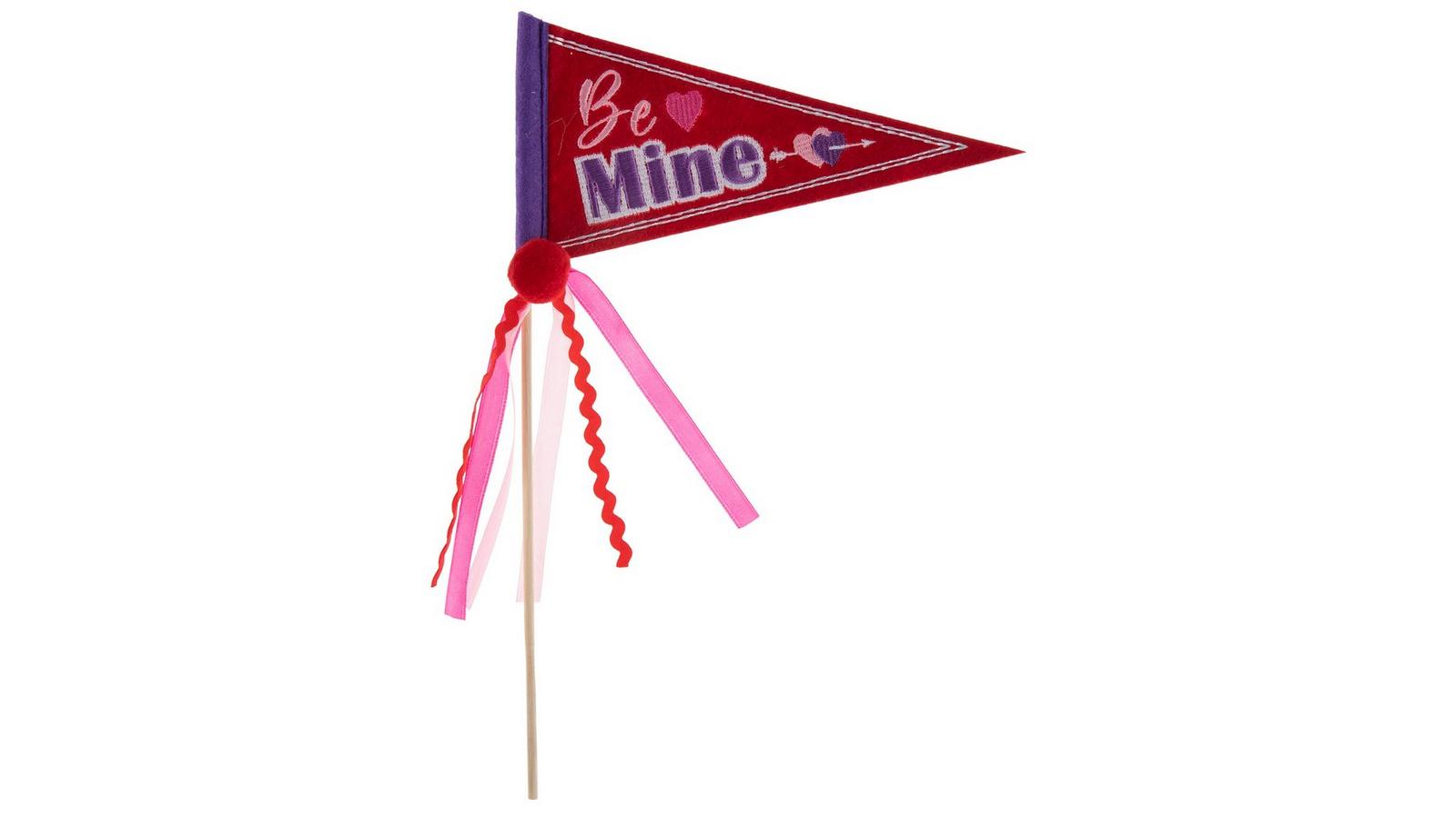 ミニピンLOVE✩.*˚ Be Mine Pennant Flag Pick | Hobby Lobby | 405990734