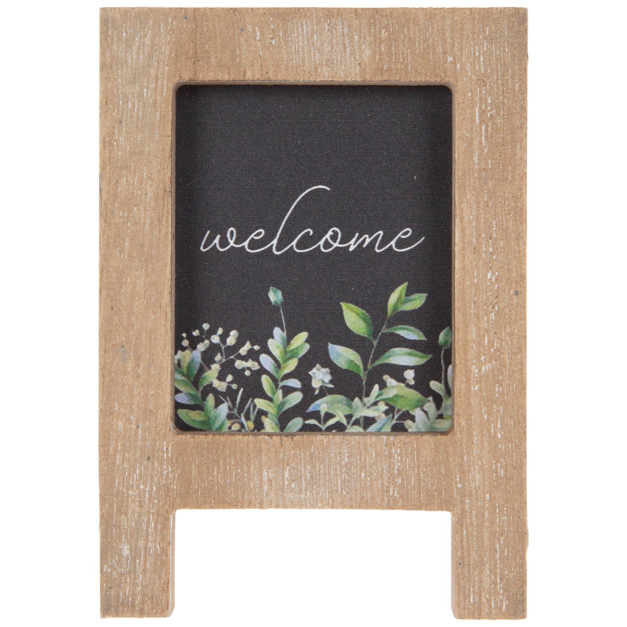 Welcome Mini Easel Wood Decor view 1