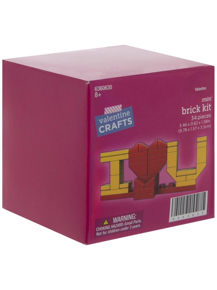 I Love U Mini Brick Kit | Hobby Lobby | 406360630