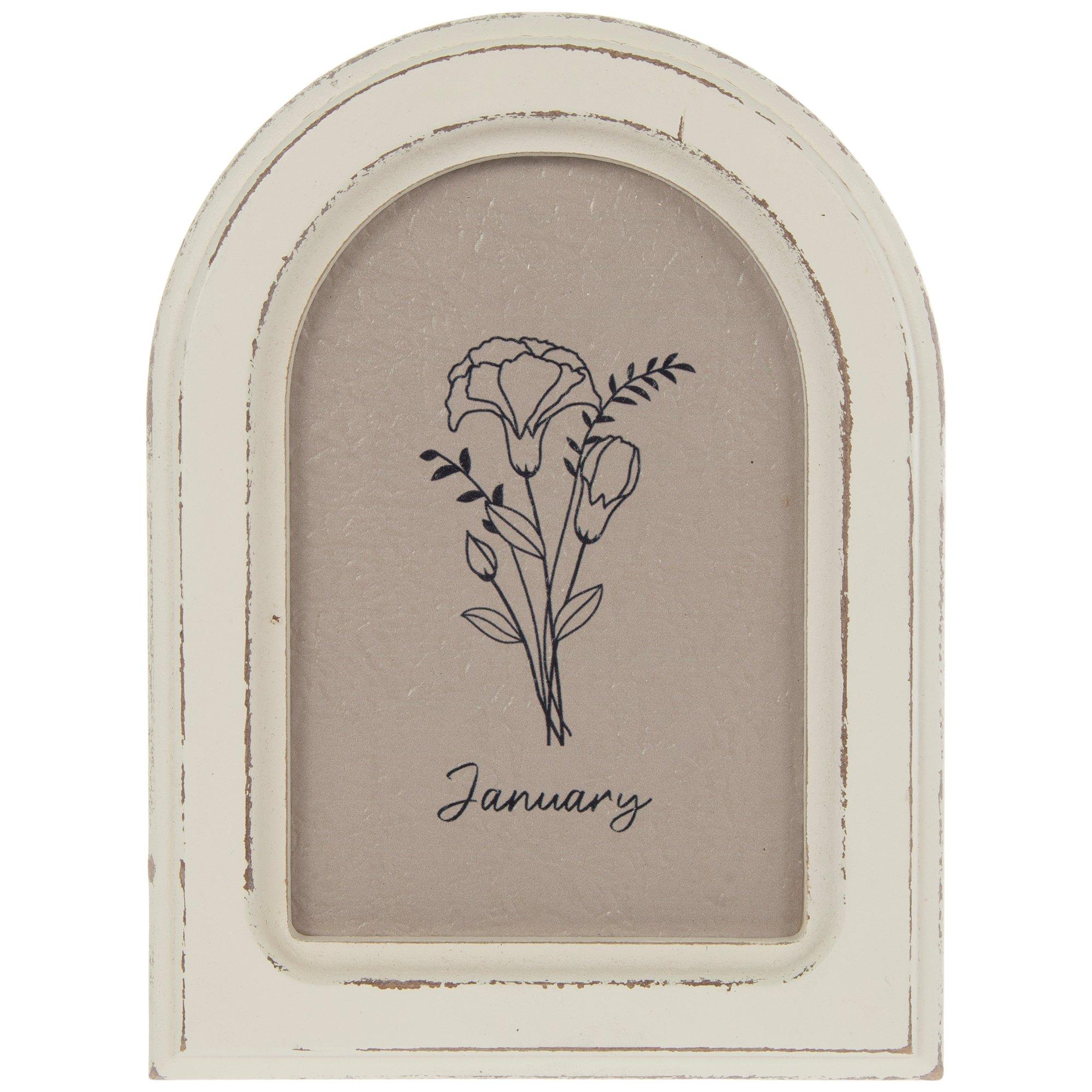 January Birth Flower Wood Decor | Hobby Lobby | 406380687