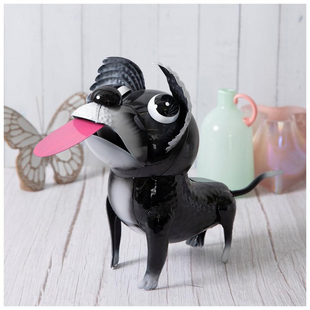 Black & White Dog Metal Statue | Hobby Lobby | 406404677