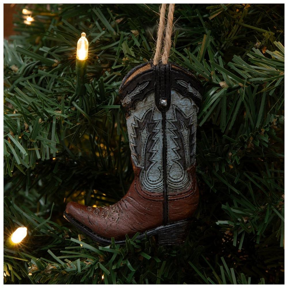 Brown Toe Cowboy Boot Ornament | Hobby Lobby | 406418594