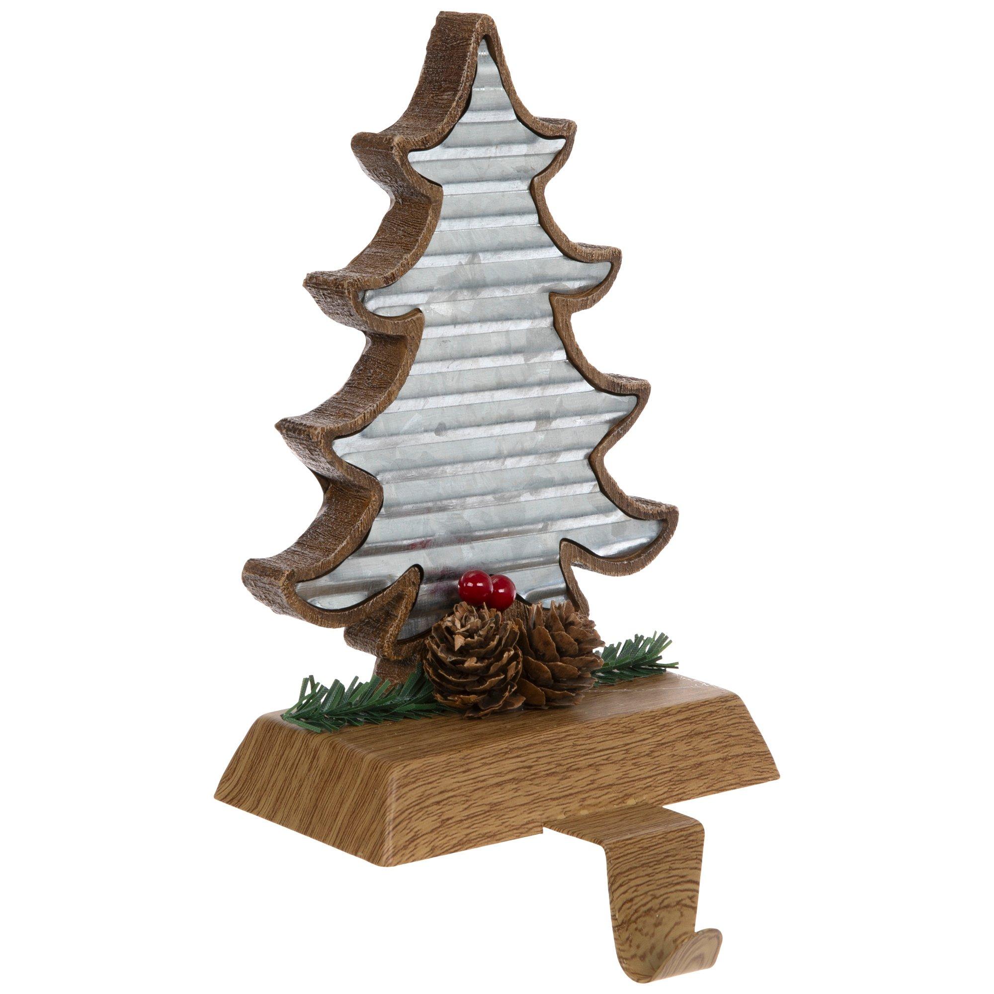 Galvanized Christmas Tree Stocking Holder | Hobby Lobby | 406443162