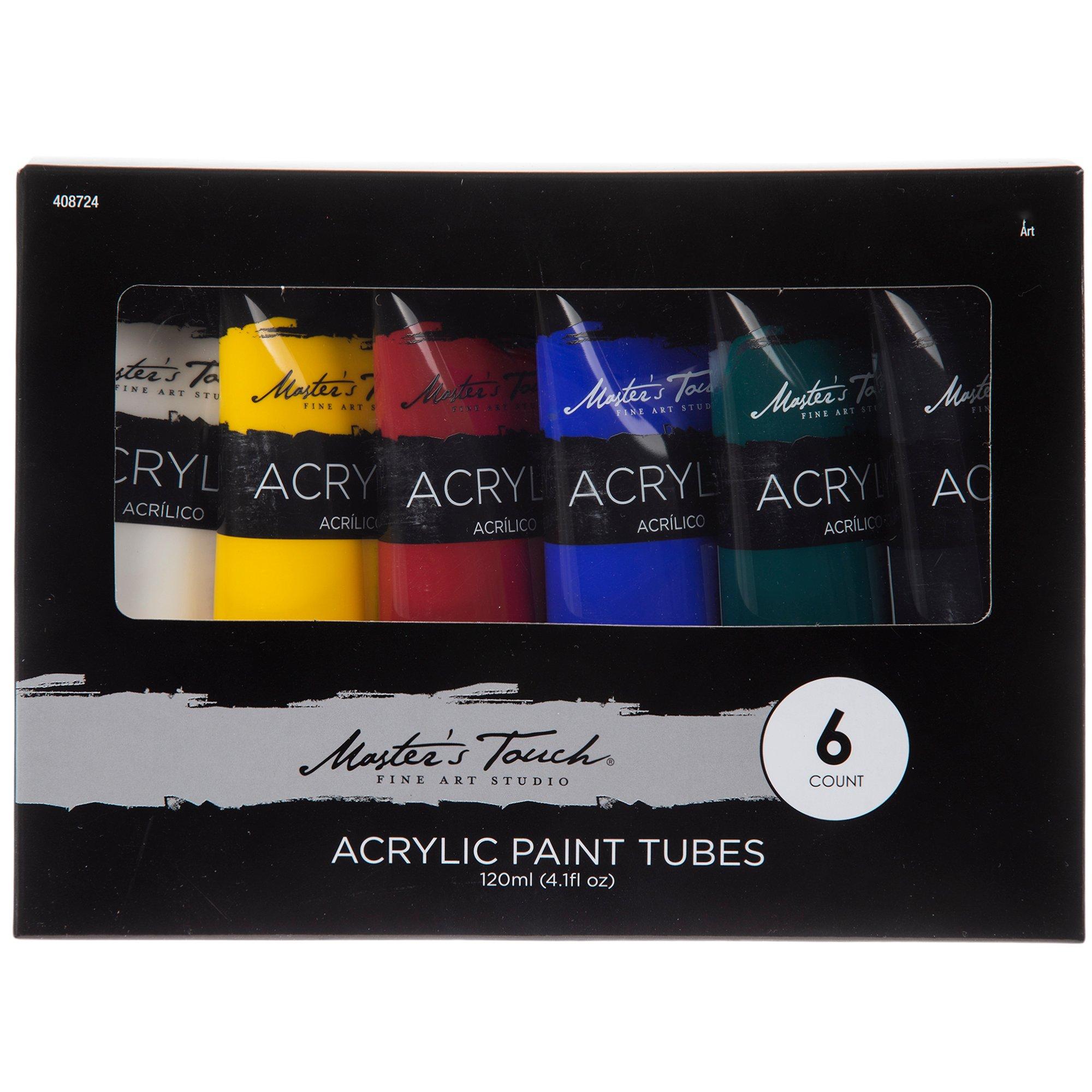  Master's Touch 6-Color Acrylic Paint Set : Arts, Crafts & Sewing