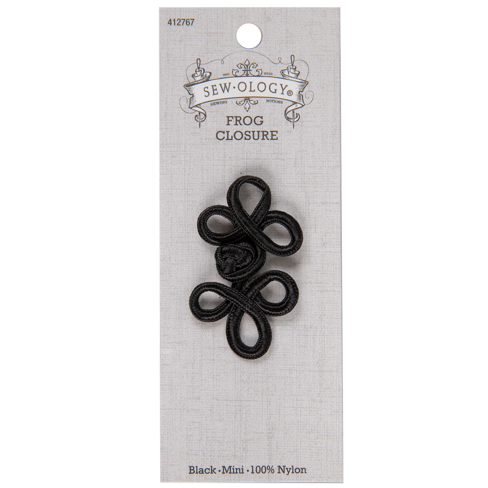 Black Mini Frog Closure | Hobby Lobby | 412767