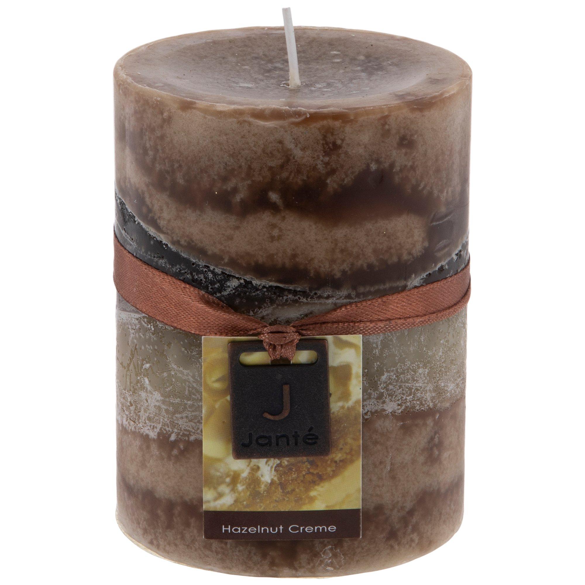 Hazelnut Creme Layered Pillar Candle Hobby Lobby 415315