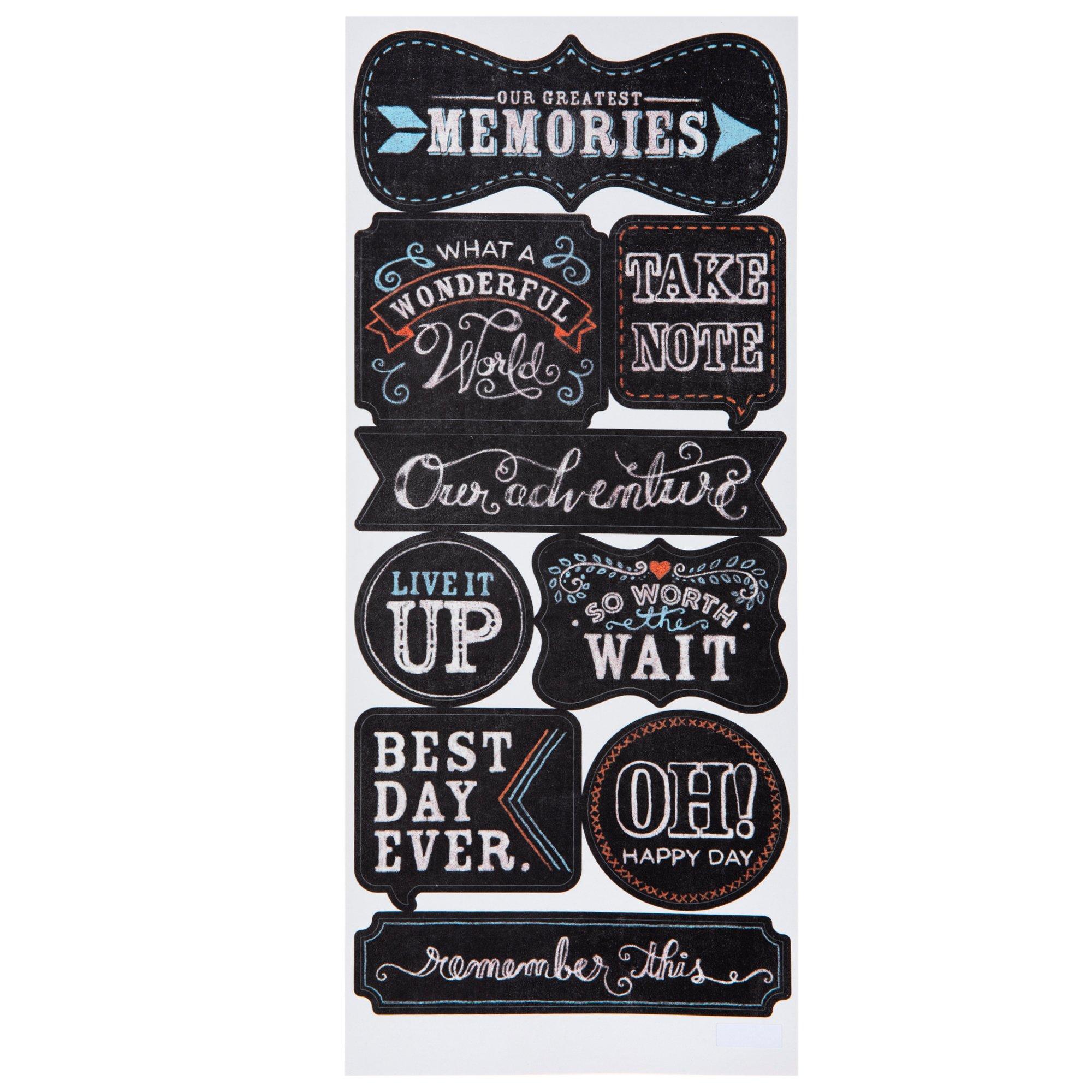 Memory Chalk Stickers | Hobby Lobby | 422303