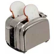 Miniature Toaster With Bread