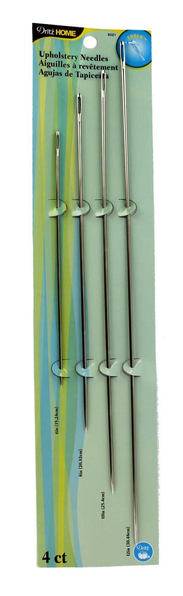 Dritz Home Curved Upholstery Needles, 4 Piece