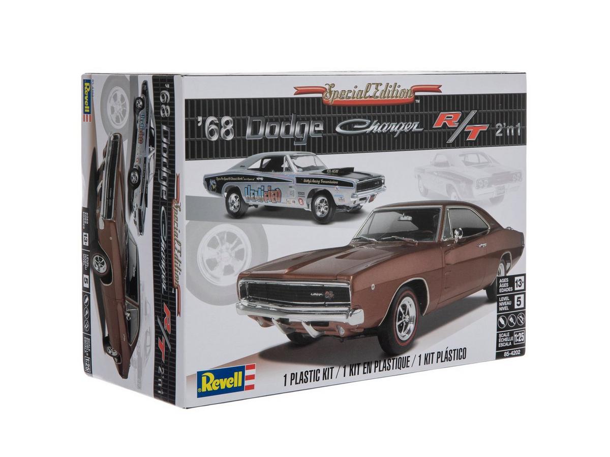 1968 Dodge Charger 2 'n 1 Model Kit | Hobby Lobby | 426049