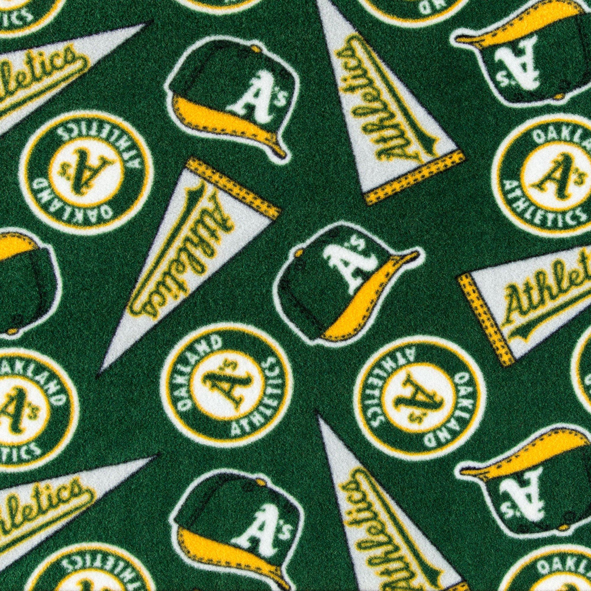 MLB Oakland Athletics Fleece Fabric Hobby Lobby 427005