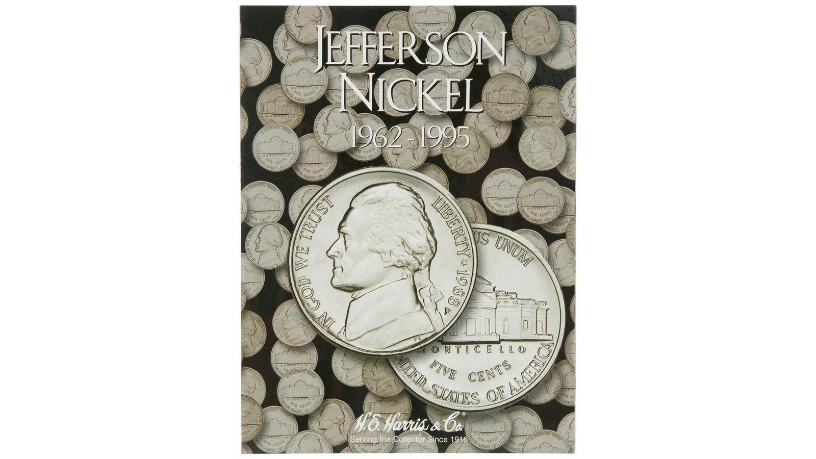Jefferson Nickel Folder - 1962-1995 | Hobby Lobby | 427146