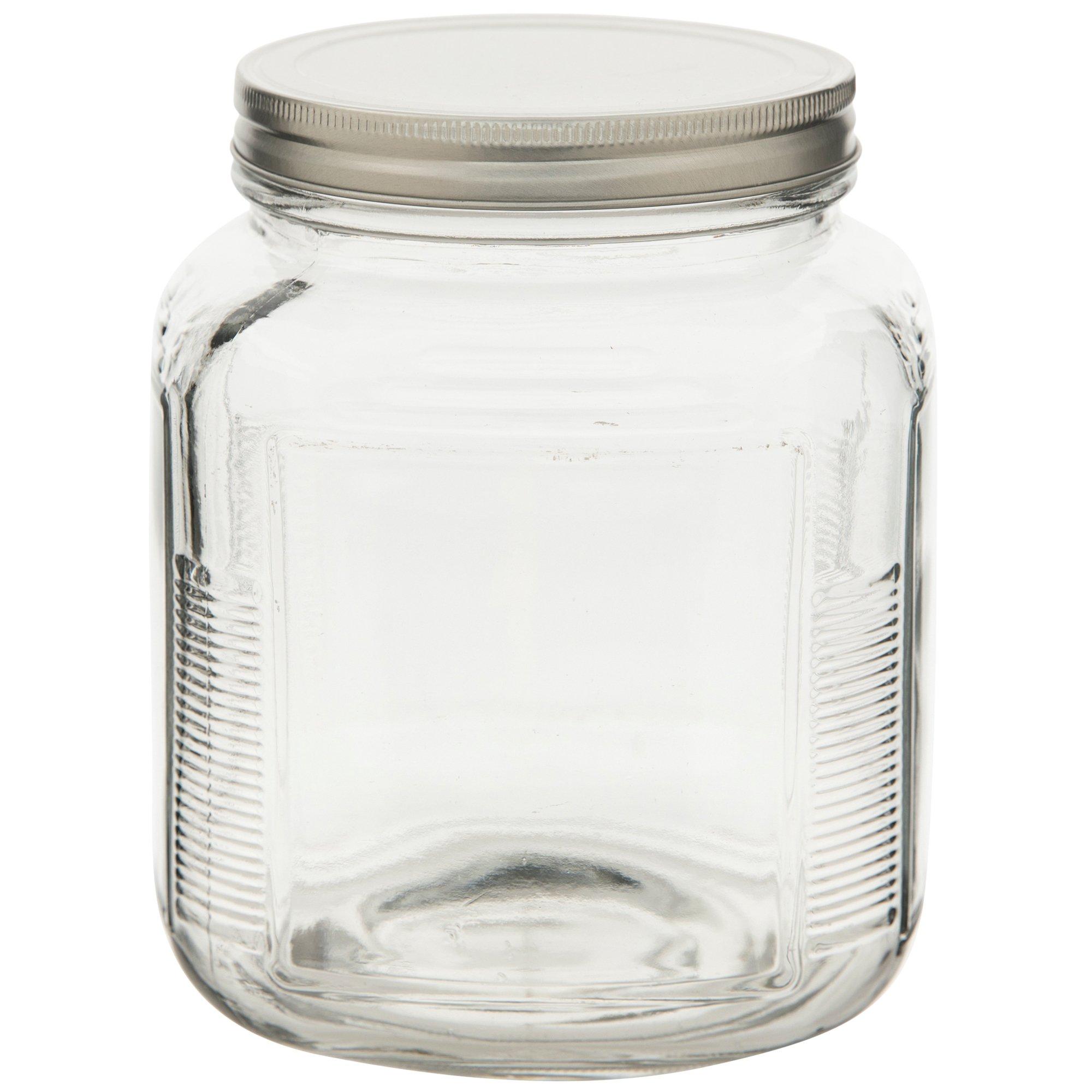 Square Glass Jar Hobby Lobby 431262