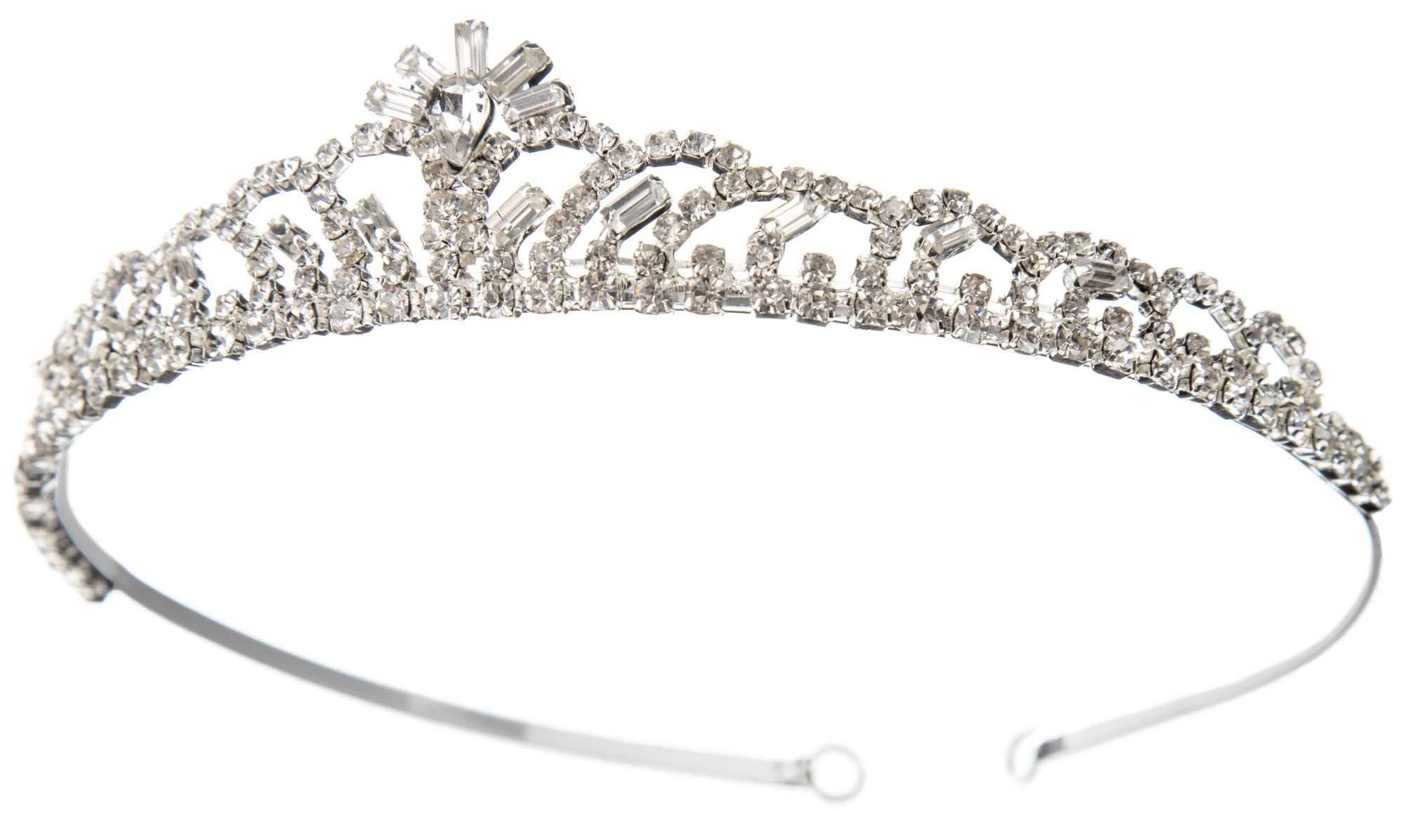 Silver Rhinestone Tiara Hobby Lobby 431544